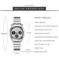 Reloj De Cuarzo Para Mujer MINI FOCUS 0491 Elegante Multifuncional Cronógrafo Calendario Resistente Al Agua Casual Negocios Reloj De Pulsera - details 2