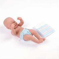 Muñeca Bebe Reborn De 35cm Silicona Realista Para Niñas Y Niños Muñeca Emoticon Llorando Juguete Interactivo Para Niños Mayores De 3 Años - details 29
