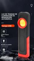 Luz De Trabajo COB Para Automóviles Con Adhesión Magnética Fuerte Y Soporte De Ajuste Para Mantenimiento De Emergencia Luz De Banda De Trabajo Tipo Combo Potencia 10W Color Temperatura 6500K - details 0
