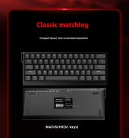 Teclado Mecánico De Juegos Madlions MAD60/68 HE Con Interruptores Magnéticos Y Cambio Caliente 61/68 Teclas Con Cable Para Oficina Y Gaming Regalo Personalizable - details 7