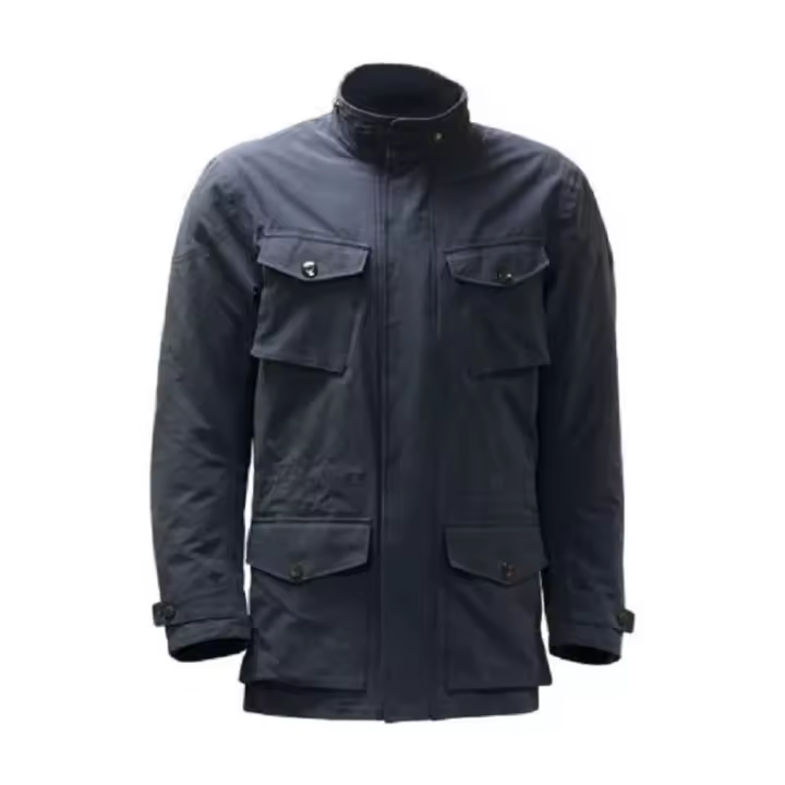 Chaqueta Moto S line casual bissnes class gris azulada - 1