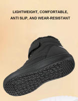 Botas De Nieve Infantiles Invierno 2024 Niños Niñas Impermeables Con Suela De Goma Antideslizante Suave Y Cálida Para Exteriores Talla True - details 9