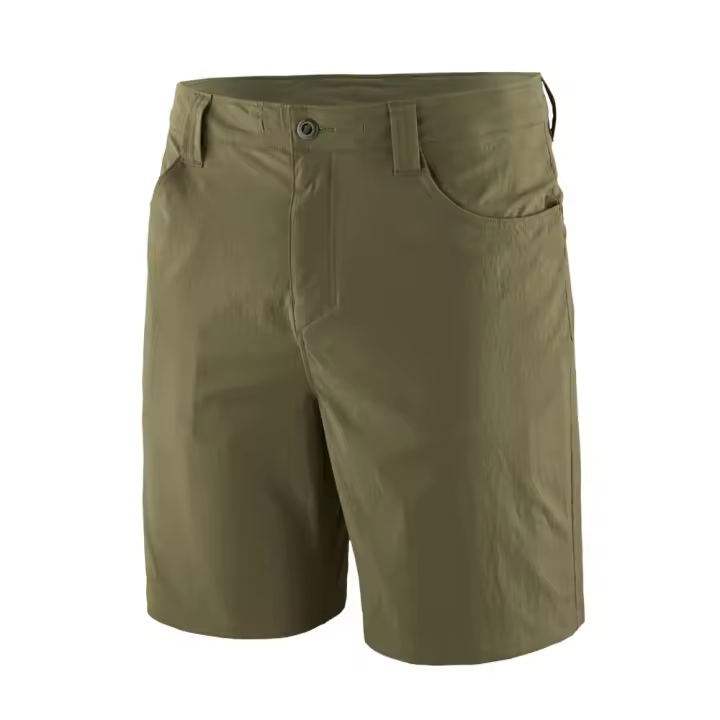 Bermudas Verdes Patagonia M's Quandary Shorts Tent Green - 1