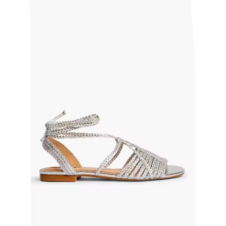 Sandalia Keslem M4430 plata - 1