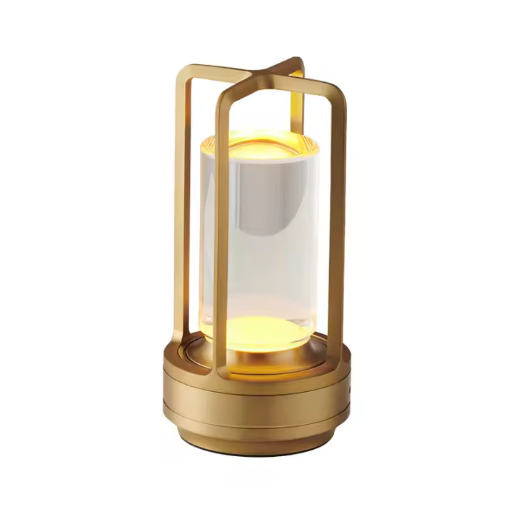 Lámpara De Mesa Recargable 2000 Mah Luz Nocturna Táctil Atmosfera USB Para Camping Y Uso Doméstico Luz De Ambiente Exterior - 1