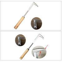 Herramienta Manual De Jardín De Acero Inoxidable Para Eliminar Malas Hierbas Con Mango De Roble Herramienta De Rama Para Jardinería Y Vivero - details 11