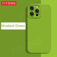 Funda De Silicona Líquida Suave Para iPhone 16 pro Max YIYONG Antigolpes Y Resistente a Huellas Cubierta Completa Compatible Con iPhone 16 16e 16 plus Y 16 pro - details 10