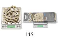 Cadena De Bicicleta SUMC Para MTB Montaña Y Carretera Compatible Con SHIMANO Campagnolo SRAM Cadena De Bicicleta Media Vacia 116L - details 9