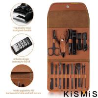 KISMIS Kit Profesional De Manicura Cortauñas En Acero Inoxidable Portátil Y Duradero Con Tijeras Y Cortauñas Para Cuidado De Las Uñas - details 3