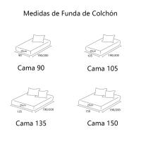 Textilwi - Funda de Colchón  con Cremallera - Transpirable y Suave para Cama 90/105/135/150cm - details 0