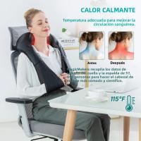 Masajeador De Hombros Y Cuello Shiatsu Con Calor U Shape Masa Profunda Masajeador Eléctrico Para Cuello Cintura Piernas Y Corporal - details 0