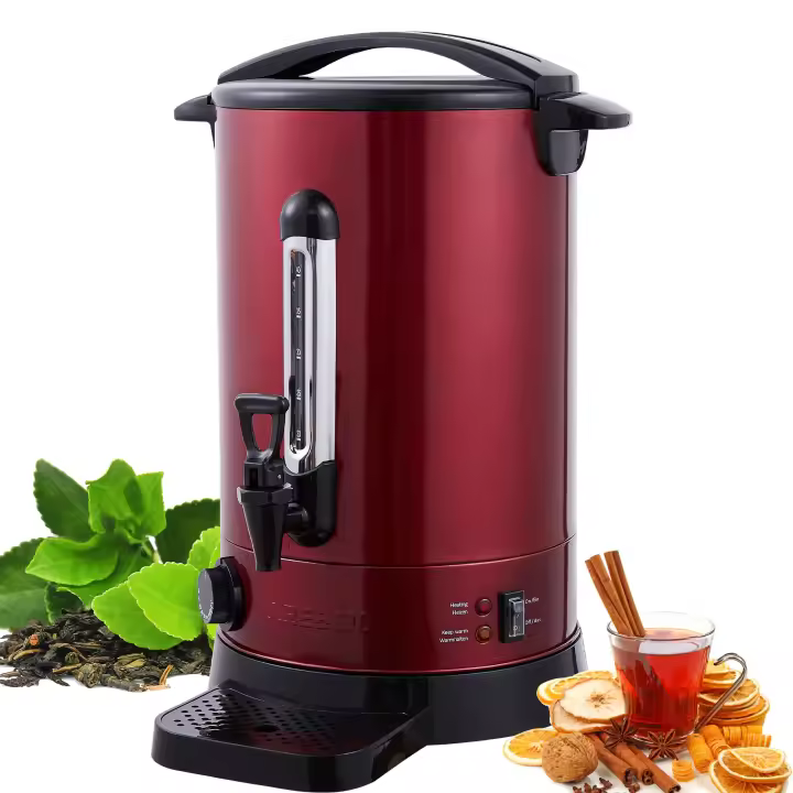 AREBOS Dispensador de Bebidas Calientes 8,8 L máquina de vino caliente 950 W - 1