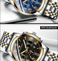 Reloj De Pulsera De Lujo Para Hombre BINBONG 2023 Reloj De Cuarzo Deportivo Resistente Al Agua Con Fecha Y Manos Luminosas Correa De Acero Inoxidable Estilo Casual - details 11