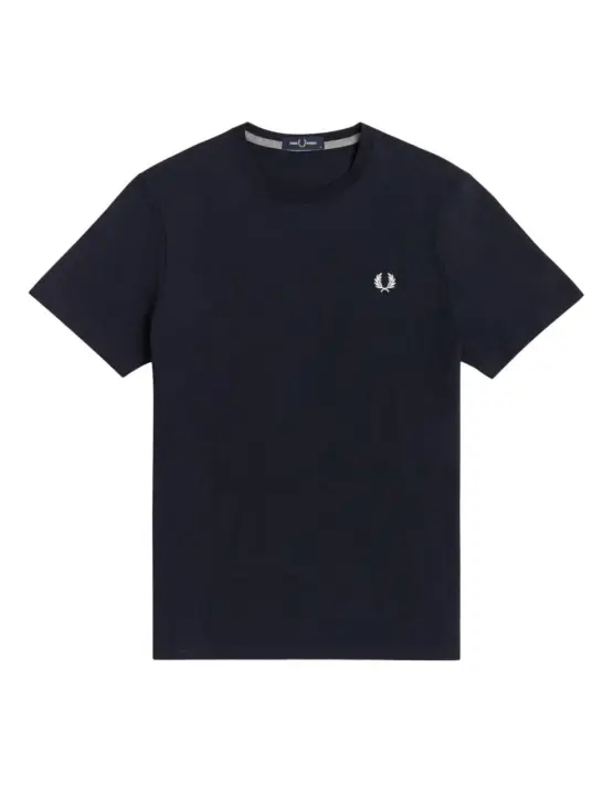 Camiseta Fred Perry Crew Hombre Marino - 1