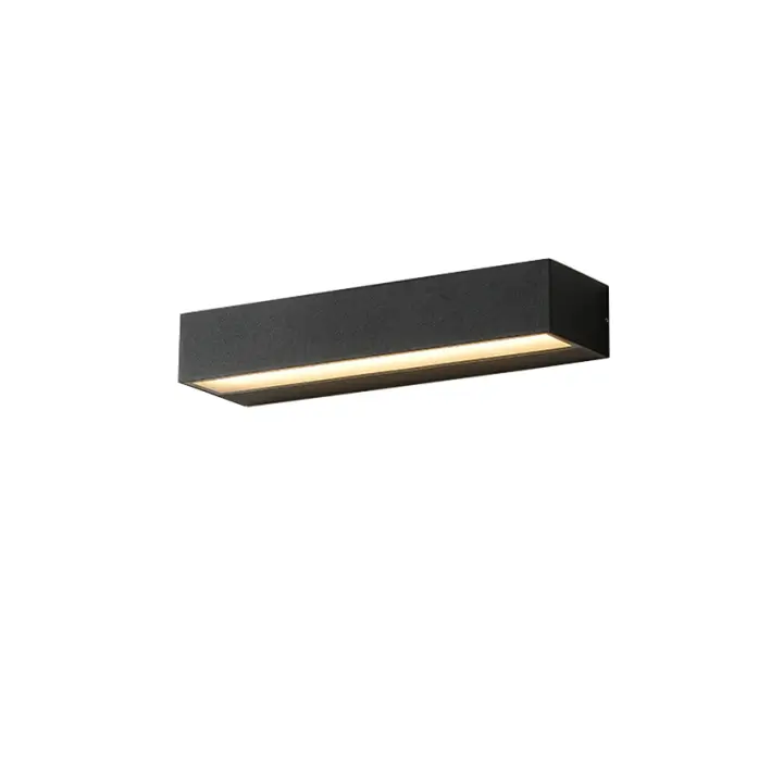 Lámpara De Pared LED 12W 18W 30W Impermeable Para Exterior Iluminación De Puerta De Porche Decorativa Para Jardín Y Courtyard Material De Aluminio - 1