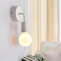 Lámpara De Pared De Madera E27 Soporte Vintage Para Iluminación Interior Decorativa Para Dormitorio Comedor Sala De Estar - details 12