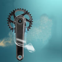 Pegatina Protectora De Carril De Bicicleta De Montaña Universal De Fibra De Carbono Anti-collisión MTB Para Protección - details 3