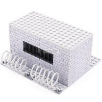 Kit De Construcción DIY Marumine Sentry Tower MOC Bloques De Ciudad Militar Prisión Policia Thief WW2 Para Jóvenes Y Adultos - details 10
