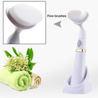 Cepillo de limpieza facial, cepillo de limpieza oscilante sónico, herramienta para el cuidado de la piel, cepillo facial exfoliante eléctrico para limpieza profunda y masaje facial (blanco) - details 1