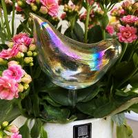 Dispositivo De Rociado Automático Para Plantas 1 Pieza Artificio Creativo Para Riego De Vidrio De Pájaros Dispositivo De Drip De Agua - details 3