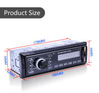 BQCC 1 Din Estéreo De Coche Con Pantalla Táctil BT MP3 Carga Rápida FM Dual USB AUX Luces Coloridas Juego Handsfree Multimedia - details 15