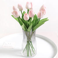 5/10Pcs Decoración De Tulipes Artificiales Para Hogar Y Jardín Decoración De Bodas Y Fiestas Ornamento De Vaso De Mesa - details 17