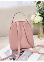 Mochila Mini Coreana Para Mujeres Bolsas Pequeñas Casual De PU Con Lining De Poliéster Bolsa De Hombro Para Damas - details 5