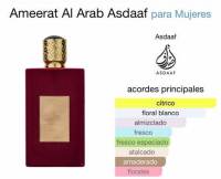 Lattafa perfume arabe , 100 ml. Rojo ameerat Al arab, princesa de Arabia , olor duradero perfume de Moda , Gran regalo para mujer ,bonita presentacion, envase de terciopelo, traidos de Dubai. Victoria secret. Regalo de mujer. Altamente concentrado - details 0