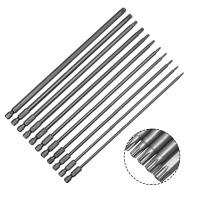 Juego De 11 Piezas De Llaves De Fijación Magnéticas Torx Para Taladro Eléctrico Con Agujero Y Empuñadura Hexagonal Herramientas Manuales De Aleación - details 2