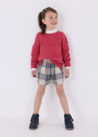 JERSEY DE NIÑA DE LANA  COLOR FUCSIA - MARCA MAYORAL. - details 5