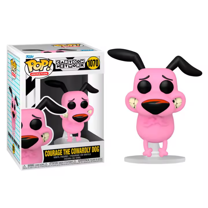 FUNKO Agallas Courage el Perro cobarde Funko Pop 1070 Cartoon Network - 1