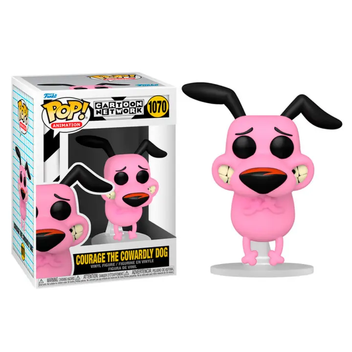 FUNKO Agallas Courage el Perro cobarde Funko Pop 1070 Cartoon Network - 1