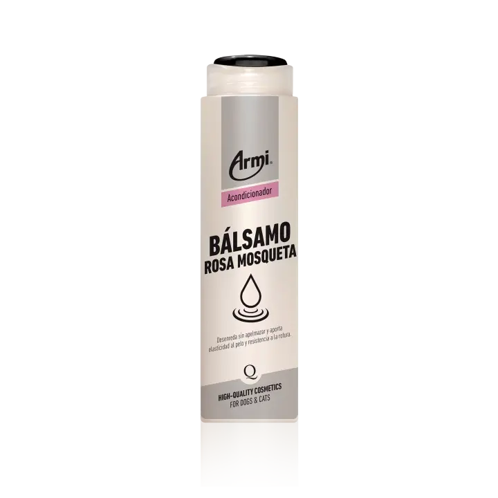 ARMI Acondicionador Bálsamo Rosa Mosqueta Perro 225ml - 1