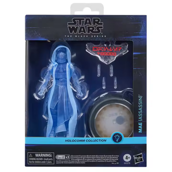 Figura Mae Assassin Holocomm Collection Star Wars 15cmFigura  Coleccionable - Idea de Regalo- Mercancia Oficial - Juguetes para Niños y Adultos - Movies Fans - Muñeco para Coleccionistas y Exposición - 1