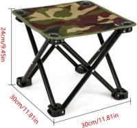 Taburete portátil plegable Pequeño, mini Silla portátil plegable Oxford, taburete de Pesca de viaje, adecuado para el senderismo al Aire Libre, Viajes, camping - details 3