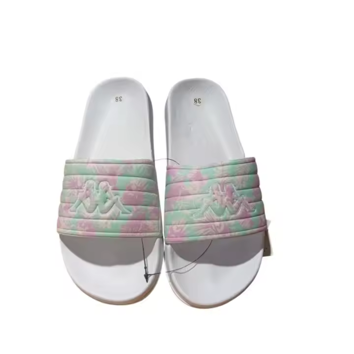 Chancla Pala Kappa Logo Noles 371i3cw Blanca Mujer Piscina - 1