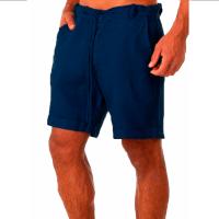 Mov Men's Linen Shorts Cotton Beach Shorts Solid Loose Summer Fashion Men's Shorts - details 5