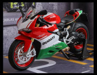 Moto De Carreras 1/12 Modelo De Coche Juguete De Aleación Con Absorción De Choques Ruedas Delanteras Giratorias Luz Y Sonido Para Niños - details 16