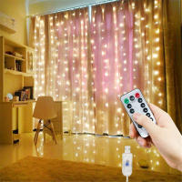 Luz De Cinta Festoon USB De Navidad Para Decoración Del Hogar Y Ramadán Guirnalda De Luces De Hadas Cortina Decorativa Para Año Nuevo - details 13
