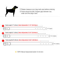 Collar De Nylon Suave Reflectante Para Perros De Todas Las Edades Durable Y Seguro Con Colchón Para Pequeños Medianos Y Grandes Pug - details 1