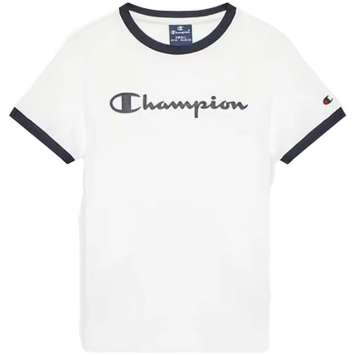 Camiseta de Manga Corta Champion  para unisex en color blanco - 1