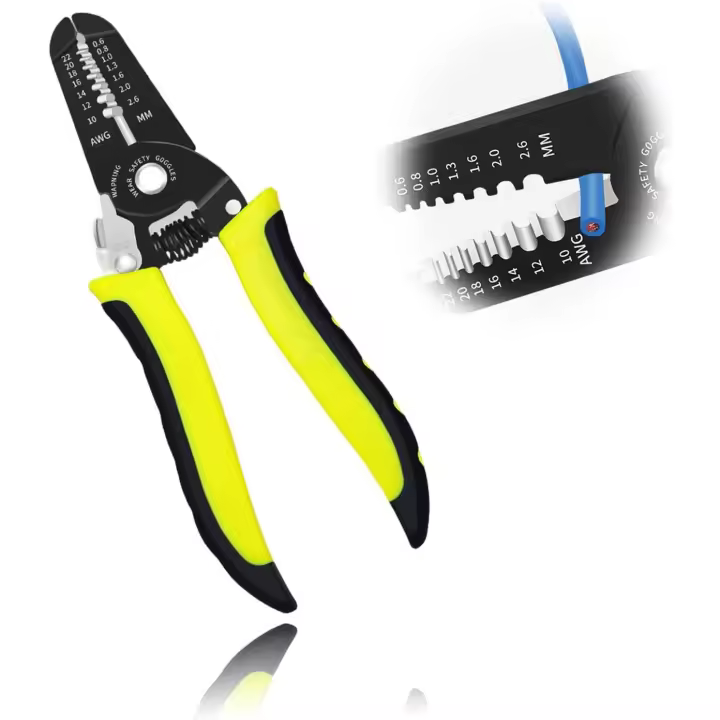 Herramienta de Pelado de alambre 10-22 AWG y alicates - 1