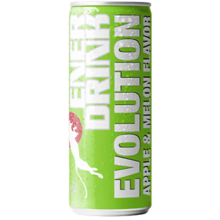 ENERDRINK 25CL Bebida Energética Sabor Fresa Salvaje, Manzana y Melón, Original, Piña y Coco - 1