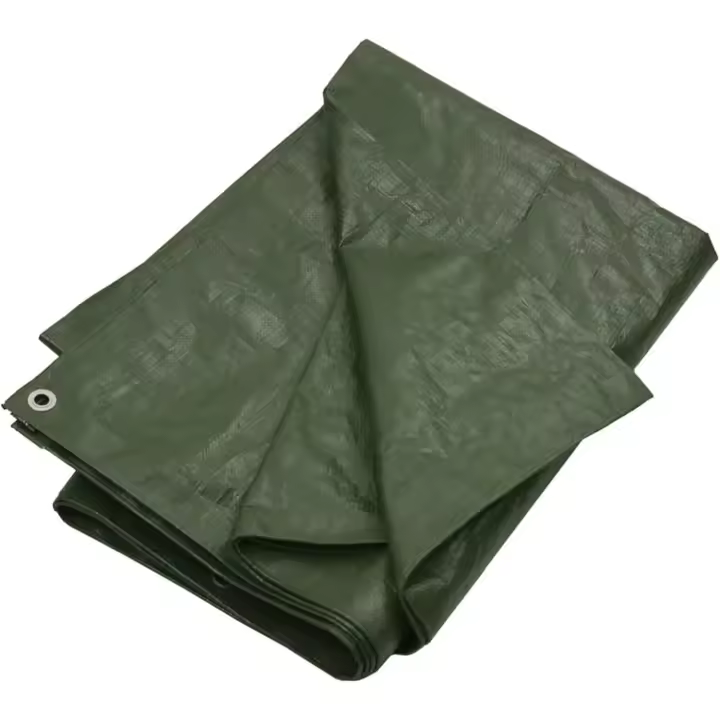 Kmt Style - Toldo Impermeable multiuso Exterior, Lona Impermeable, Lona Exterior, Toldo De Lona Resistente, Toldos Exterior Terraza, Lona Jardin, para cubrir muebles, leña, mercancía, antipolvo, Verde 100 g/m² - 1