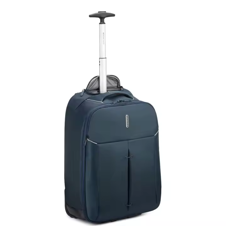Maleta de Cabina Mediana Azul Blu Notte Roncato Trolley Ironik 2.0 con Diseño Vanguardista - 1