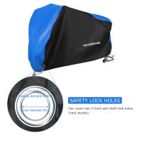 Cubierta Impermeable Para Motocicleta Protectora Contra Polvo Raining Nieve UV Para Scooter Tamaño M L XL XXL XXXL Material 190T Poliéster Taffeta Antiuv - details 17