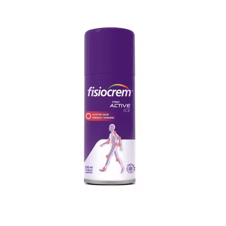 Fisiocrem Spray Active Ice 150 Ml - Alivio del Dolor Duradero E Inmediato - 1
