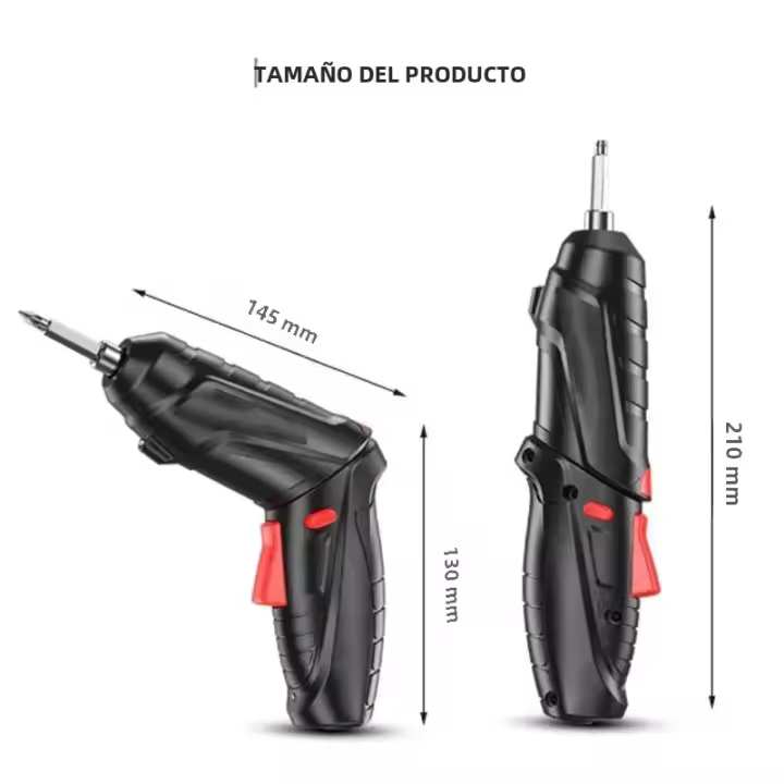 Juego De Herramientas Eléctricas Para El Hogar Con Batería De Litio 1800mAh Mini Taladro Sin Cable Herramienta De Mantenimiento Y Reparación 3.6v - 1