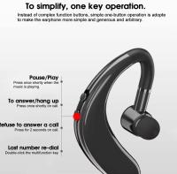 Auriculares Inalámbricos Bluetooth con Gancho para la Oreja - Conectividad Inalámbrica Rápida - details 1