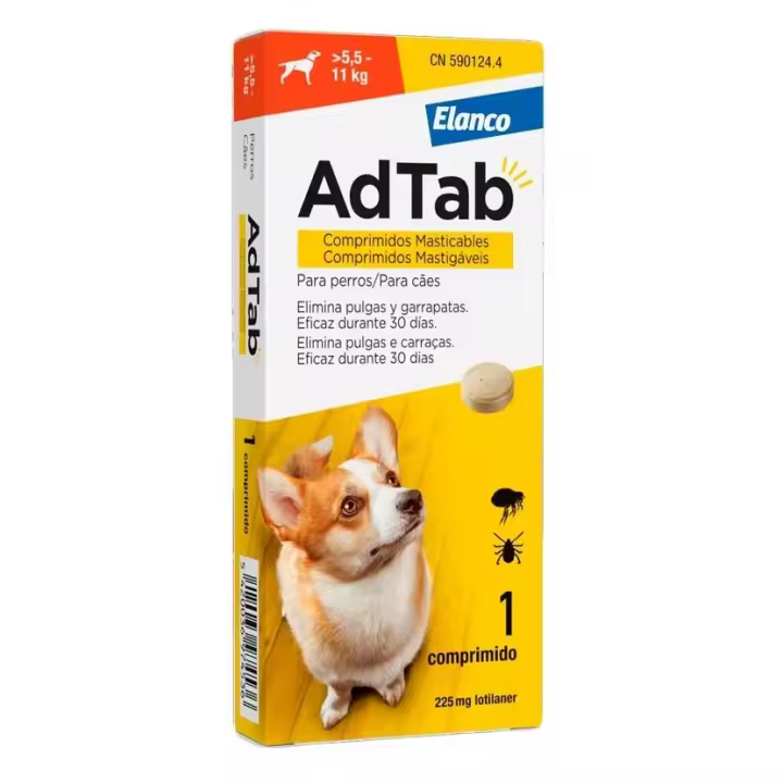Comprimido Masticable para perro de tamaño medio de 5.5 a 11 kg, 1 ud - 1